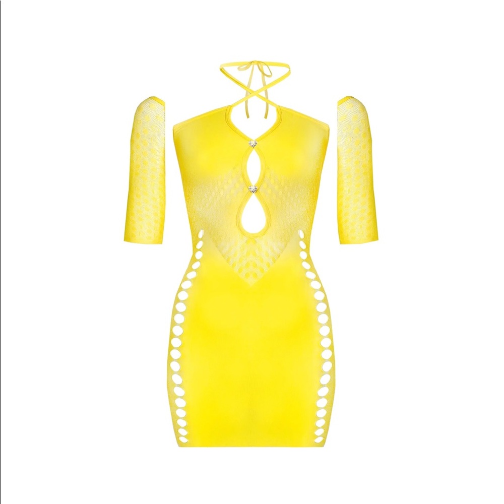 Yellow Poster Girl Janna Dress